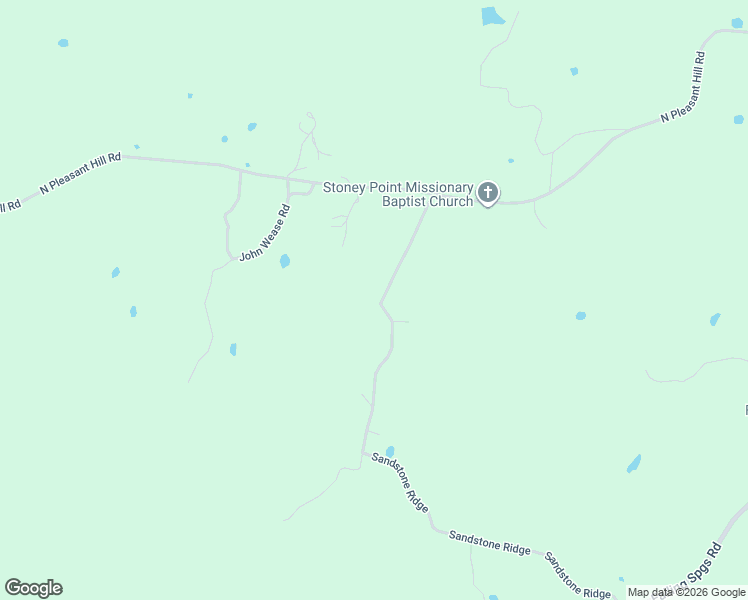map of restaurants, bars, coffee shops, grocery stores, and more near 1202 Sandstone Ridge in Bonnieville