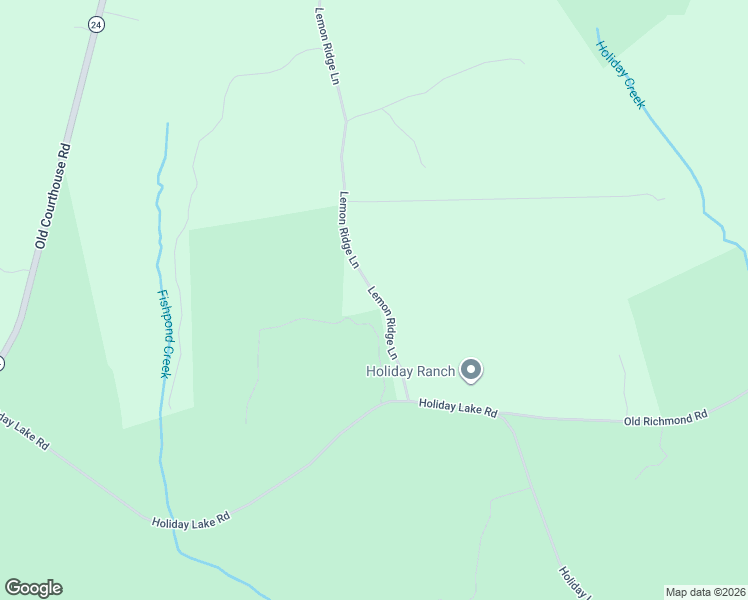map of restaurants, bars, coffee shops, grocery stores, and more near 268 Lemon Ridge Lane in Appomattox