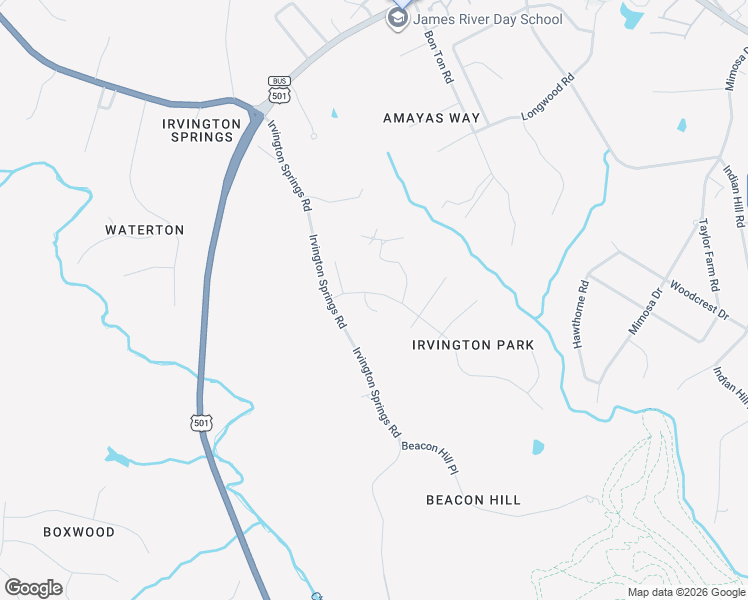 map of restaurants, bars, coffee shops, grocery stores, and more near 201 New Britain Dr in Lynchburg