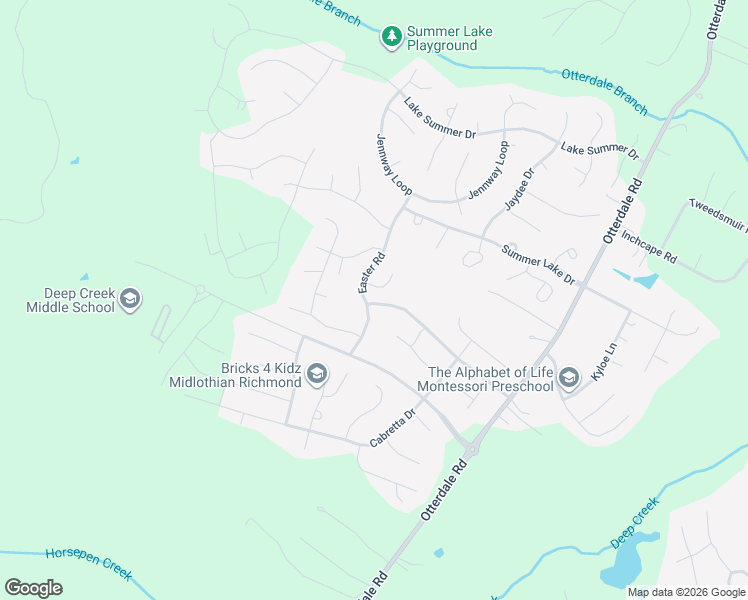 map of restaurants, bars, coffee shops, grocery stores, and more near 16843 Warren Crest Court in Moseley
