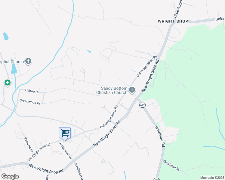 map of restaurants, bars, coffee shops, grocery stores, and more near 153 Churchview Drive in Madison Heights