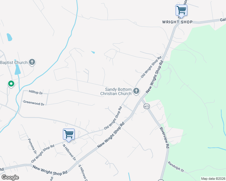map of restaurants, bars, coffee shops, grocery stores, and more near 153 Churchview Drive in Madison Heights