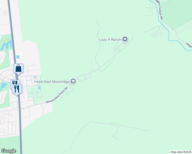 map of restaurants, bars, coffee shops, grocery stores, and more near 9 Elderberry Road in Half Moon Bay