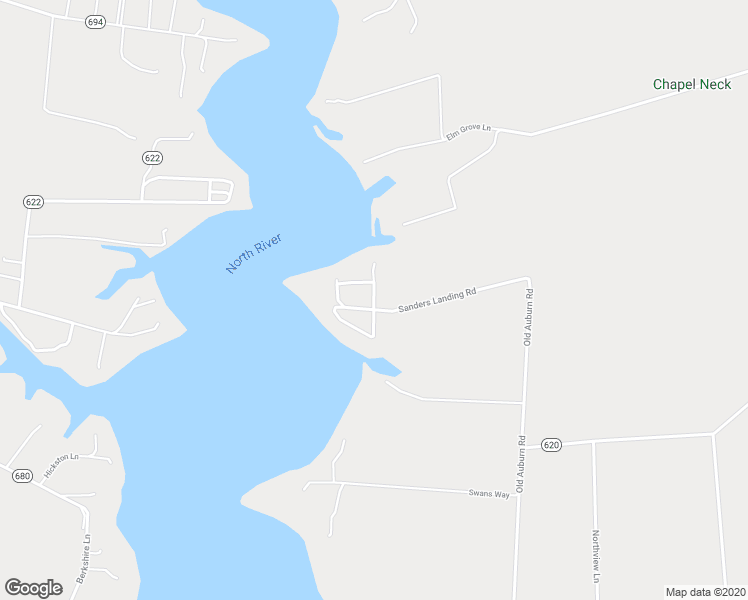 map of restaurants, bars, coffee shops, grocery stores, and more near Little Cove Way in North
