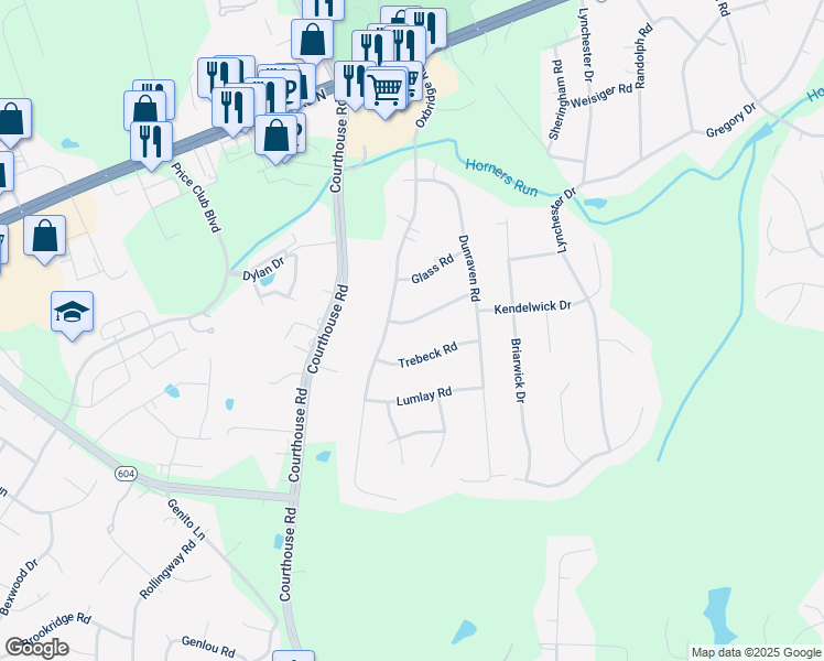 map of restaurants, bars, coffee shops, grocery stores, and more near 9959 Palmerston Road in Richmond