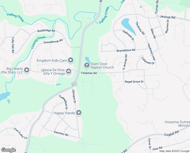 map of restaurants, bars, coffee shops, grocery stores, and more near 5507 Folkstone Drive in Chesterfield