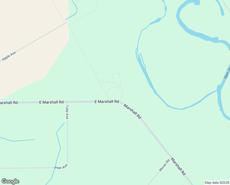 map of restaurants, bars, coffee shops, grocery stores, and more near 2931 East Marshall Road in Crows Landing