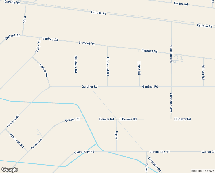 map of restaurants, bars, coffee shops, grocery stores, and more near Gardner in Blanca