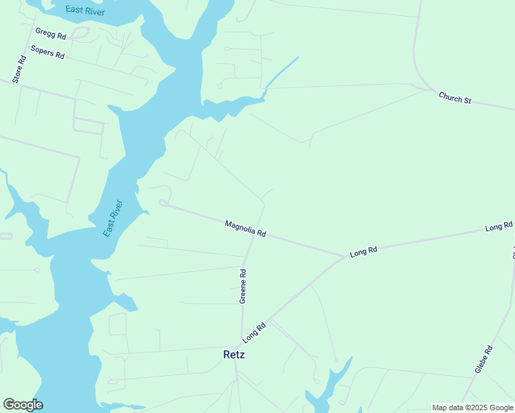 map of restaurants, bars, coffee shops, grocery stores, and more near 79 Bendall Lane in Mathews