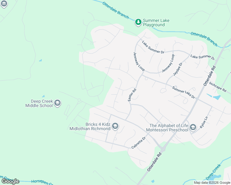map of restaurants, bars, coffee shops, grocery stores, and more near 3647 Ellerby Drive in Moseley