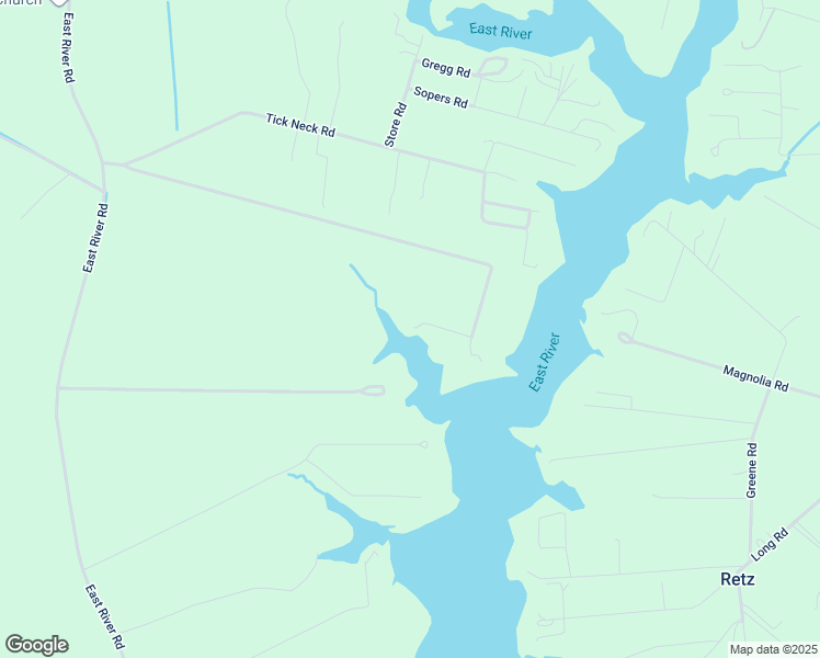 map of restaurants, bars, coffee shops, grocery stores, and more near 48 Tick Neck Road in Foster