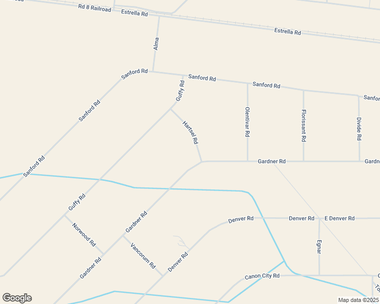 map of restaurants, bars, coffee shops, grocery stores, and more near 30435 Hartsel Road in Blanca