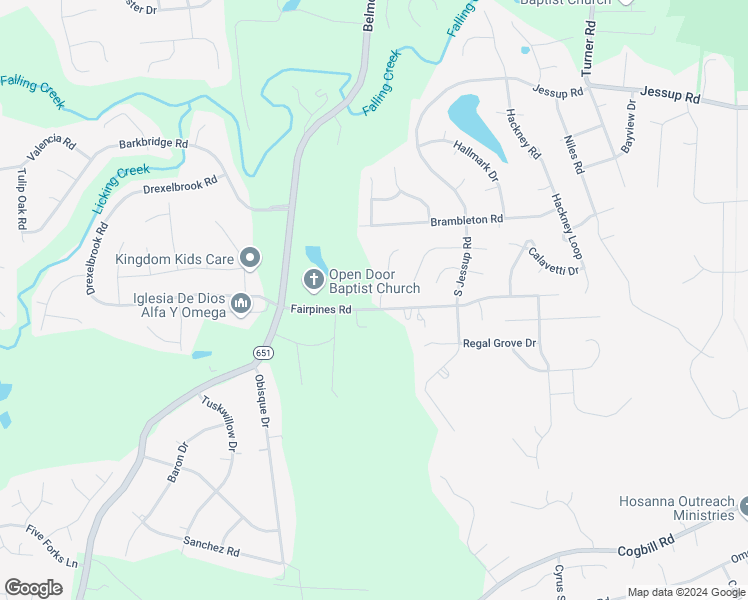 map of restaurants, bars, coffee shops, grocery stores, and more near 5448 Holly Pines Drive in Chesterfield