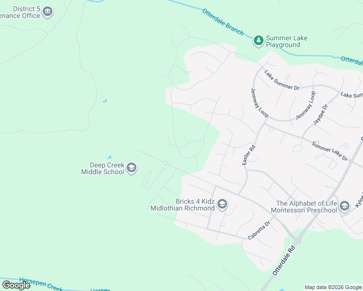 map of restaurants, bars, coffee shops, grocery stores, and more near 4611 Lake Summer Loop in Moseley