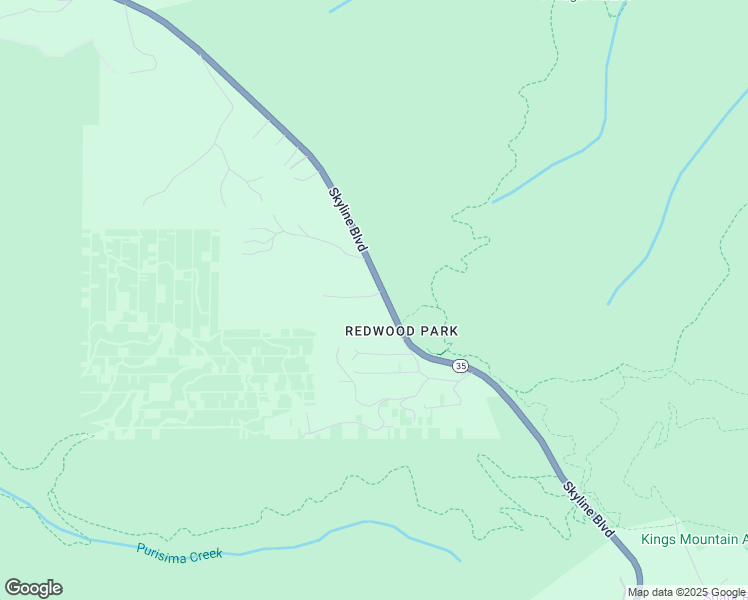 map of restaurants, bars, coffee shops, grocery stores, and more near 13878 Skyline Boulevard in Redwood City
