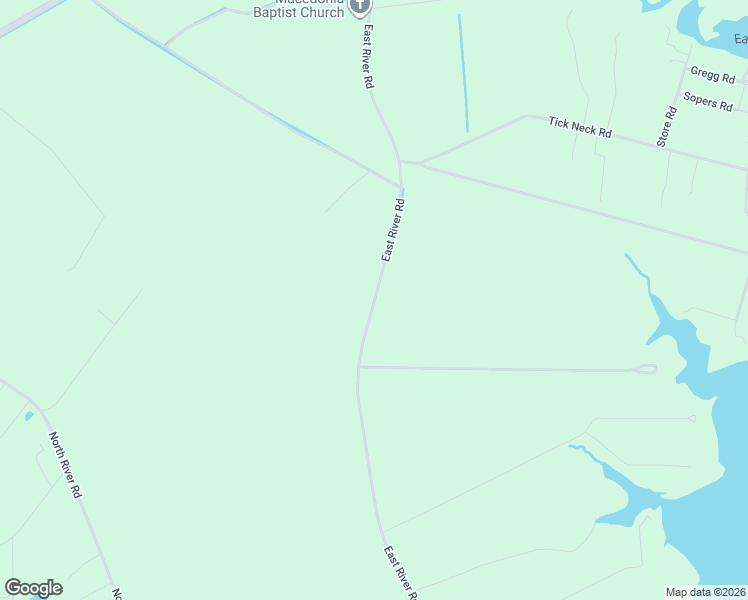 map of restaurants, bars, coffee shops, grocery stores, and more near East River Road in Foster