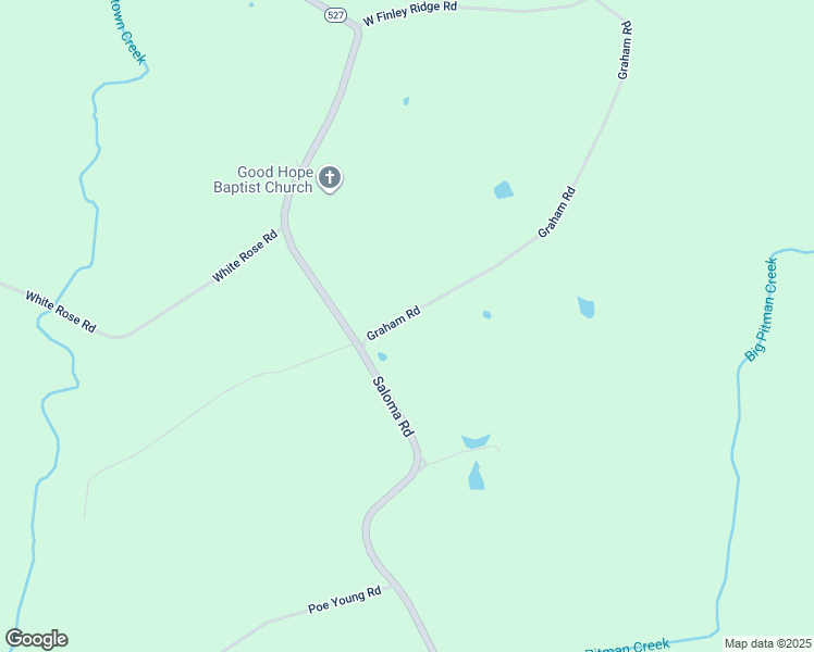map of restaurants, bars, coffee shops, grocery stores, and more near 134 Graham Road in Campbellsville