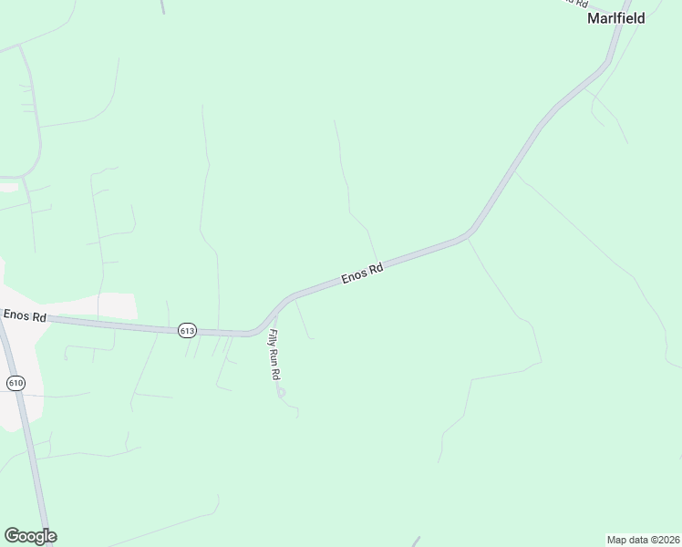 map of restaurants, bars, coffee shops, grocery stores, and more near Enos Road in Gloucester