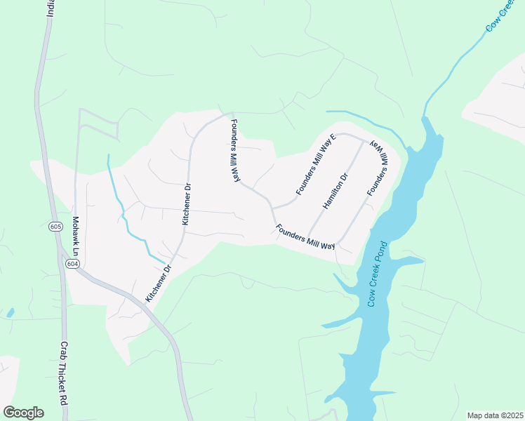 map of restaurants, bars, coffee shops, grocery stores, and more near 8149 Founders Mill Way in Gloucester