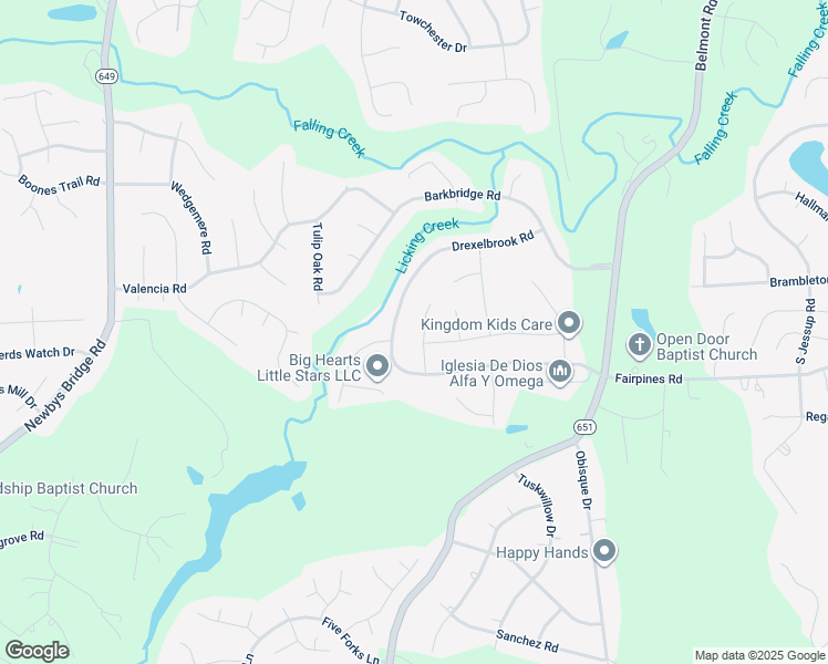 map of restaurants, bars, coffee shops, grocery stores, and more near 4924 Brickhaven Dr in Chesterfield