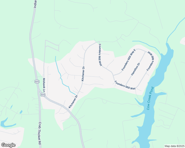 map of restaurants, bars, coffee shops, grocery stores, and more near 8263 Founders Mill Way in Gloucester Courthouse
