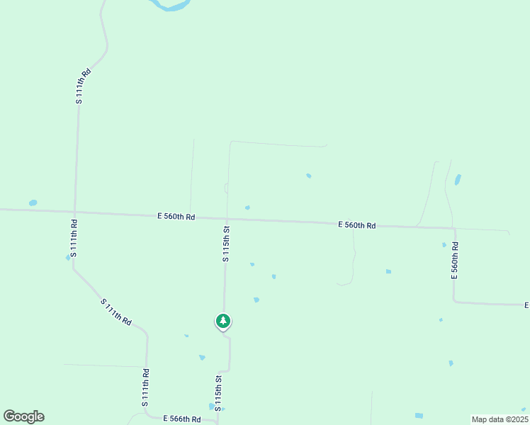 map of restaurants, bars, coffee shops, grocery stores, and more near 1163 East 560th Road in Willard