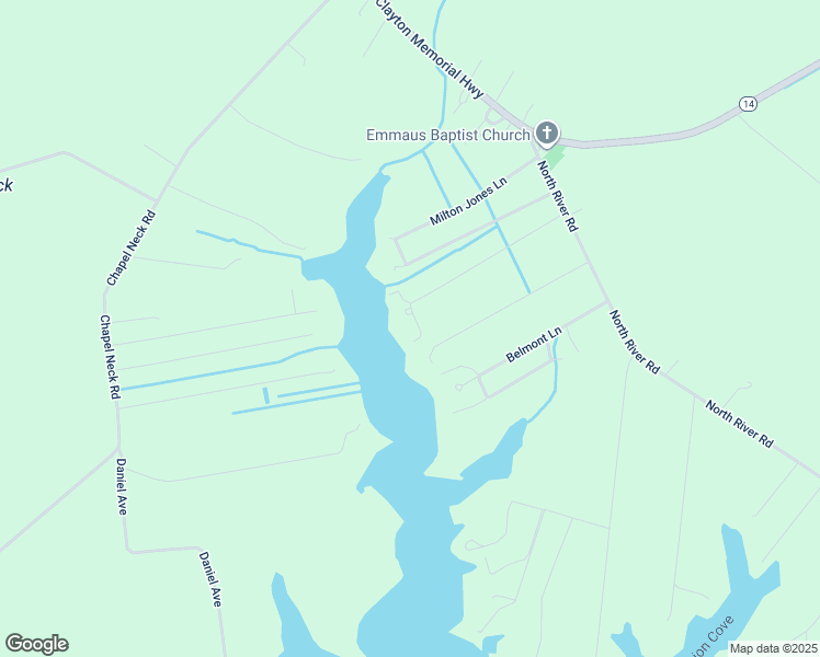 map of restaurants, bars, coffee shops, grocery stores, and more near 436 San Souci Lane in Cardinal