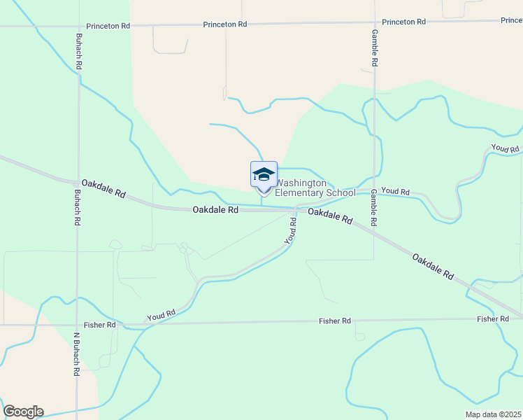 map of restaurants, bars, coffee shops, grocery stores, and more near 4402 Oakdale Road in Winton