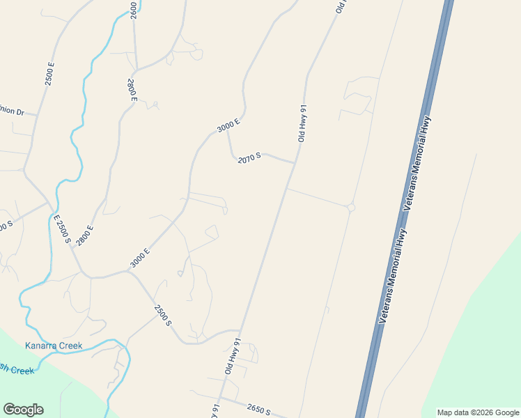 map of restaurants, bars, coffee shops, grocery stores, and more near 2204 South Old Highway 91 in New Harmony