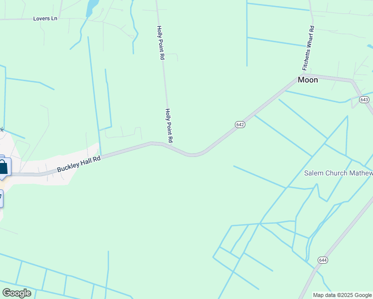 map of restaurants, bars, coffee shops, grocery stores, and more near 73 Fitchetts Wharf Road in Mathews