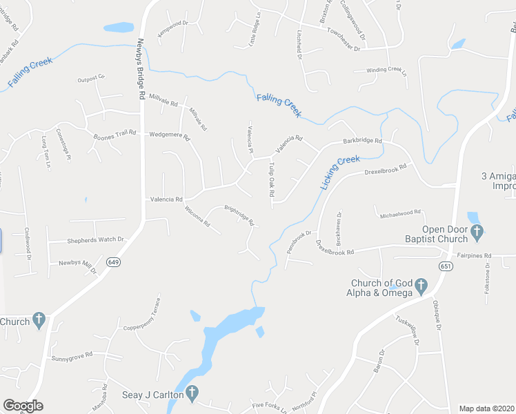 map of restaurants, bars, coffee shops, grocery stores, and more near 4910 Ventura Road in Chesterfield