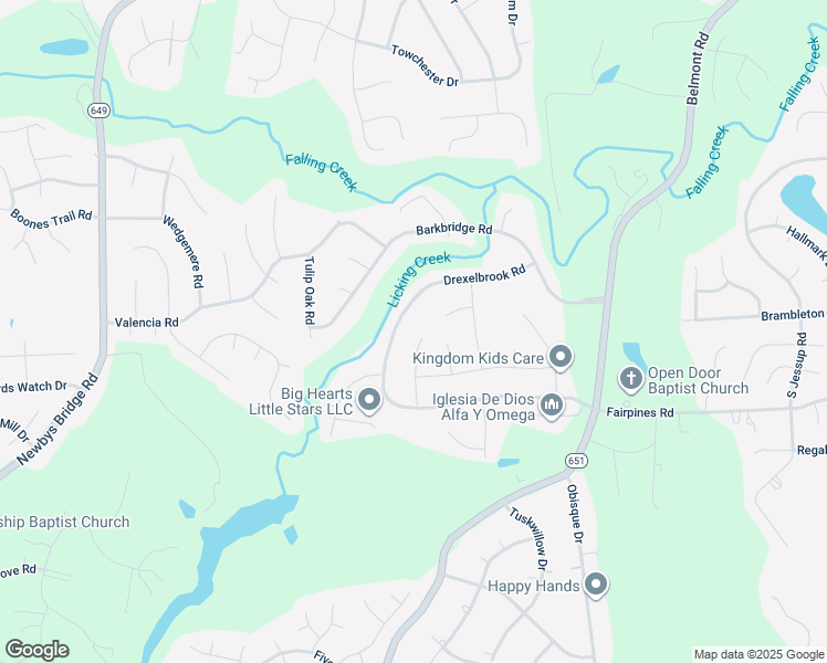 map of restaurants, bars, coffee shops, grocery stores, and more near 4904 Brickhaven Drive in Chesterfield
