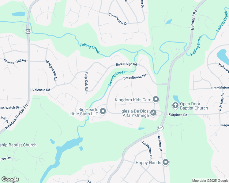 map of restaurants, bars, coffee shops, grocery stores, and more near 4904 Brickhaven Drive in Chesterfield