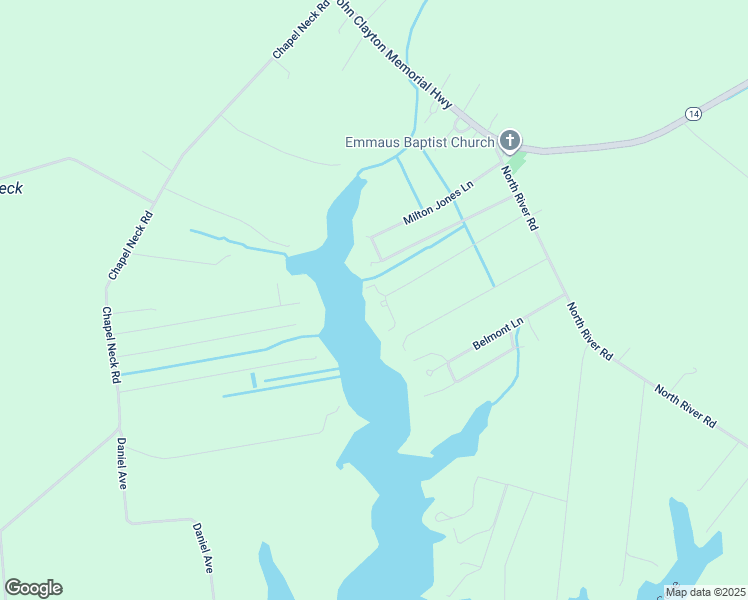 map of restaurants, bars, coffee shops, grocery stores, and more near 398 San Souci Lane in Cardinal
