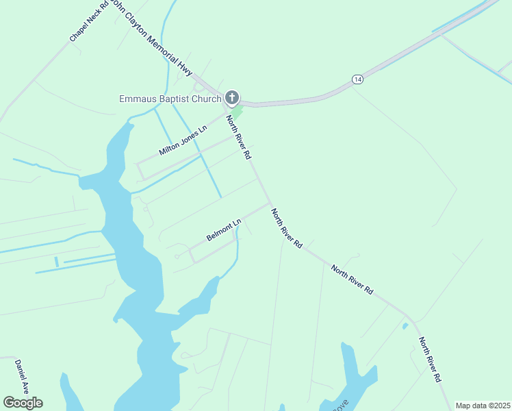 map of restaurants, bars, coffee shops, grocery stores, and more near 4989 North River Road in North