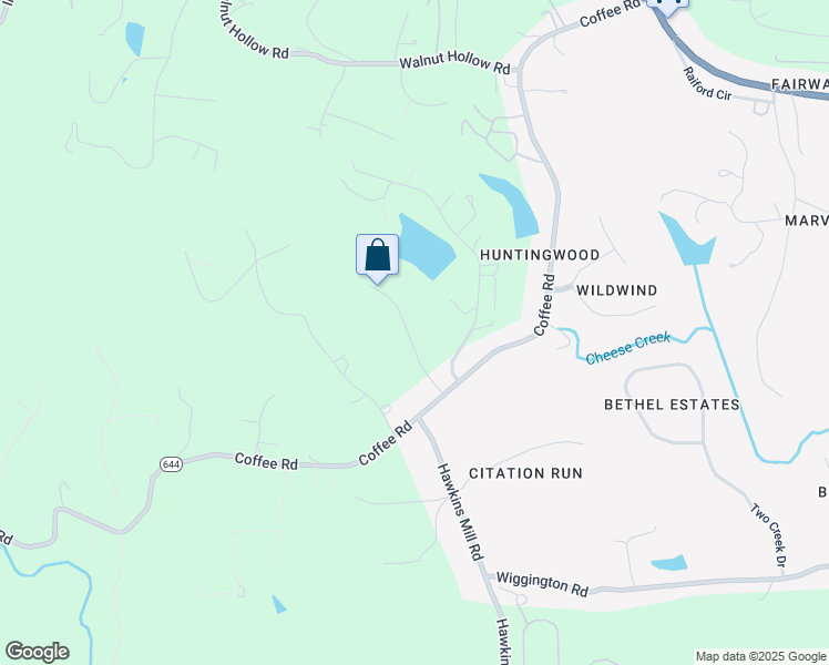 map of restaurants, bars, coffee shops, grocery stores, and more near 1200-1202 Boone Hill Drive in Lynchburg