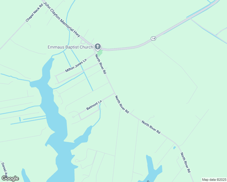 map of restaurants, bars, coffee shops, grocery stores, and more near 4989 North River Road in North