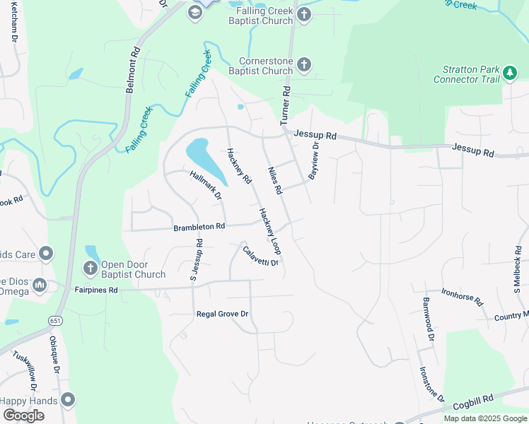 map of restaurants, bars, coffee shops, grocery stores, and more near 5225 Hackney in Richmond