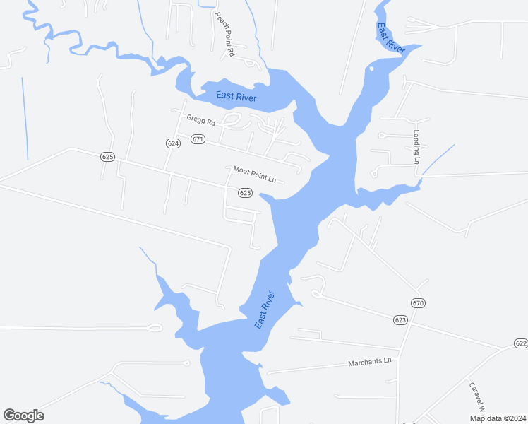 map of restaurants, bars, coffee shops, grocery stores, and more near 925 Tick Neck Road in Foster