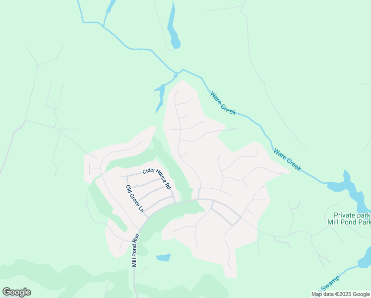 map of restaurants, bars, coffee shops, grocery stores, and more near 9905 Black Twig Court in Toano