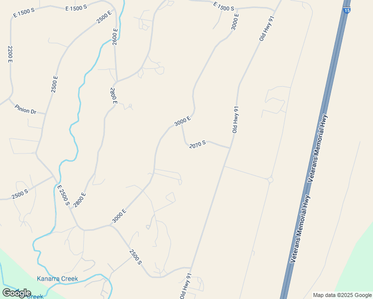 map of restaurants, bars, coffee shops, grocery stores, and more near 2882 2070 South in New Harmony