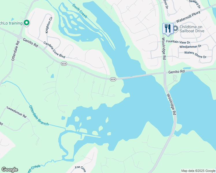 map of restaurants, bars, coffee shops, grocery stores, and more near 4248 Heron Pointe Court in Moseley