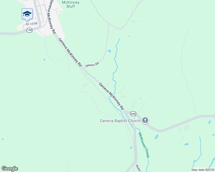 map of restaurants, bars, coffee shops, grocery stores, and more near Cr 1292 in Lincoln County