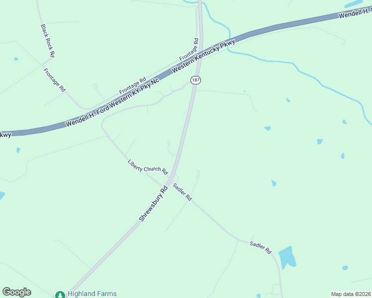 map of restaurants, bars, coffee shops, grocery stores, and more near 2018-2298 Shrewsbury Road in Leitchfield