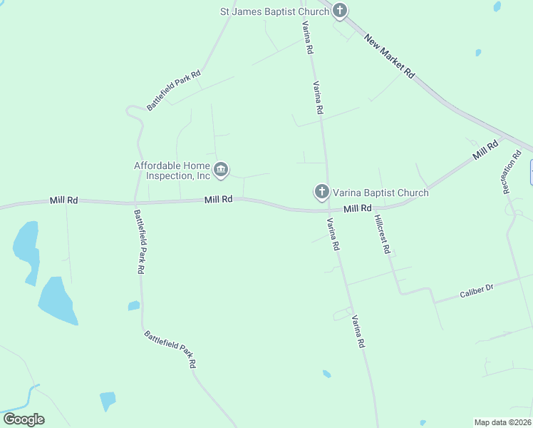 map of restaurants, bars, coffee shops, grocery stores, and more near 2051 Mill Road in Richmond
