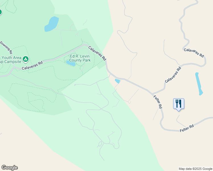 map of restaurants, bars, coffee shops, grocery stores, and more near 3415 Spring Creek Lane in Milpitas