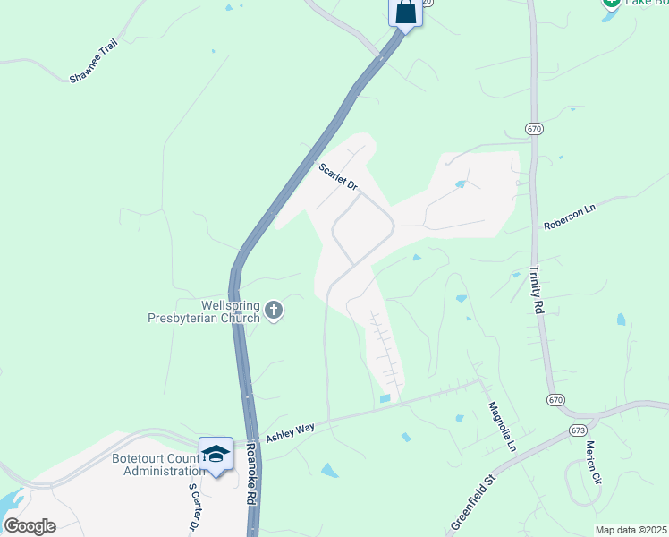 map of restaurants, bars, coffee shops, grocery stores, and more near 391 Scarlet Drive in Daleville