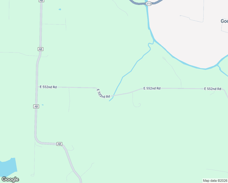 map of restaurants, bars, coffee shops, grocery stores, and more near 2117 East 552nd Road in Pleasant Hope