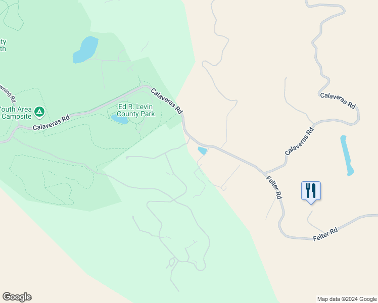 map of restaurants, bars, coffee shops, grocery stores, and more near 3415 Spring Creek Lane in Milpitas