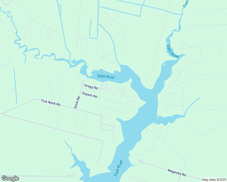 map of restaurants, bars, coffee shops, grocery stores, and more near 247 Sopers Road in Foster